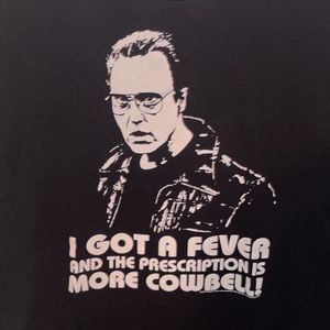 Christopher Walken More Cowbell Tee